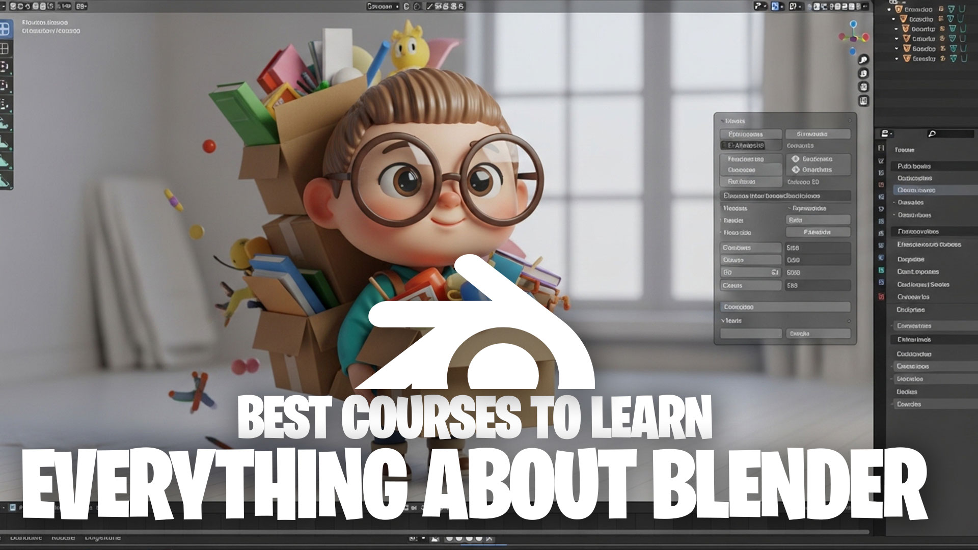 Crazy Courses that will teach you blender