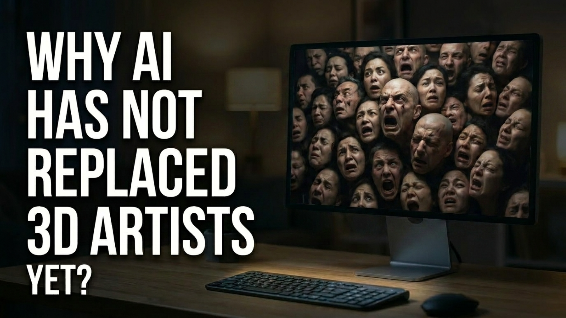 why Ai has not replaced 3d artists yet