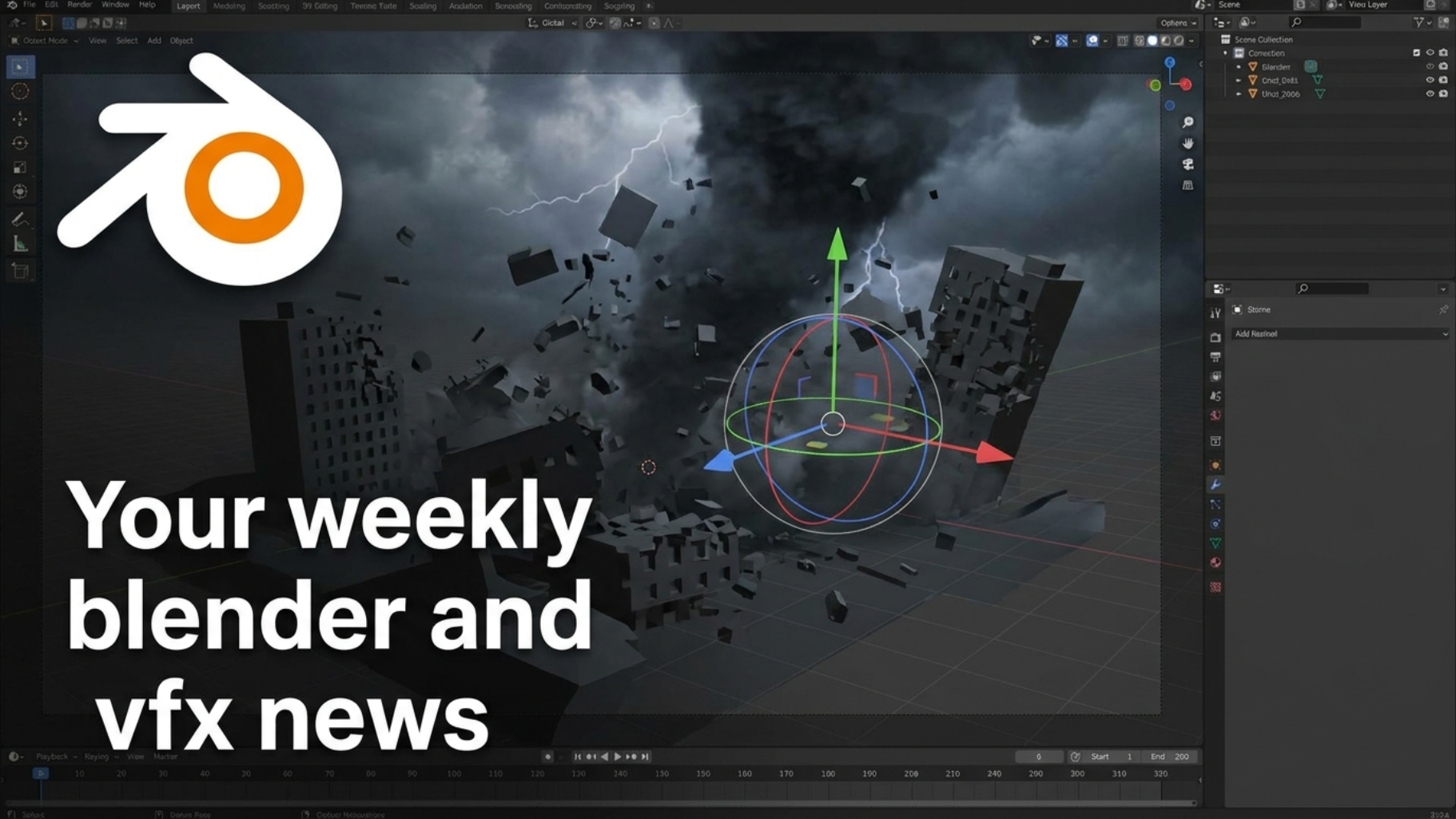 Your weekly blender and vfx news