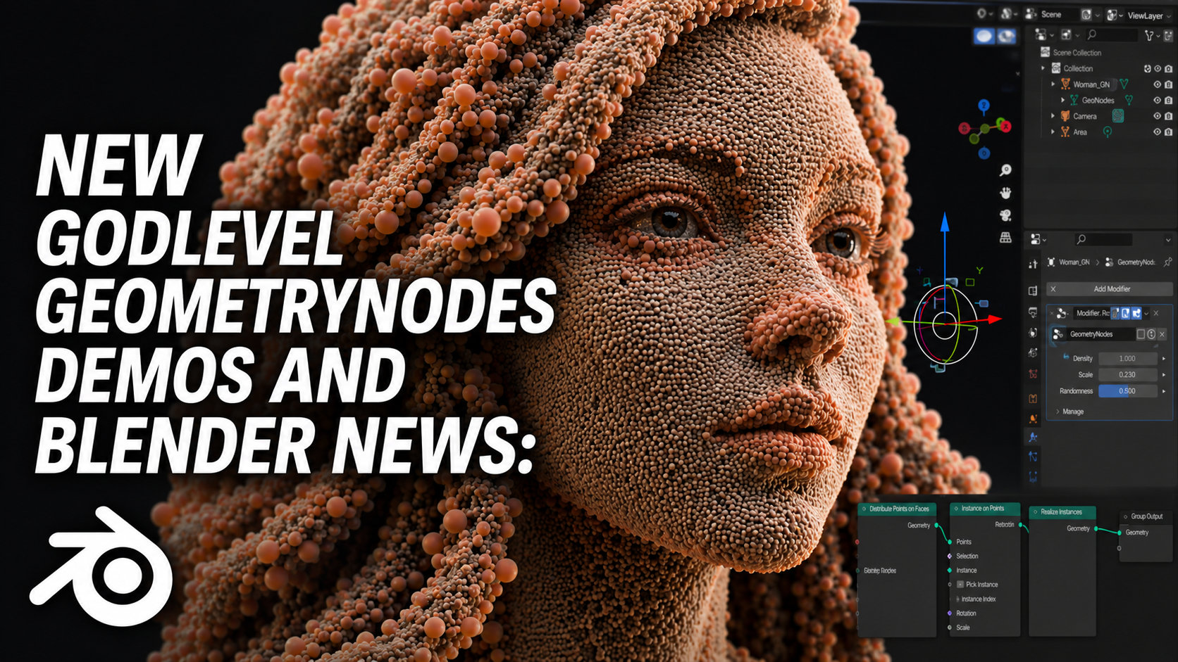 New God level geometry nodes and blender 5.2 updates