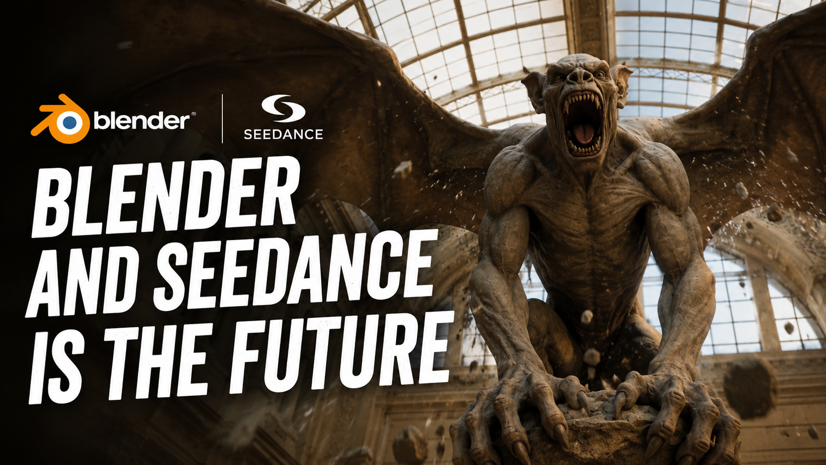 blender and seedance  workflow is the future
