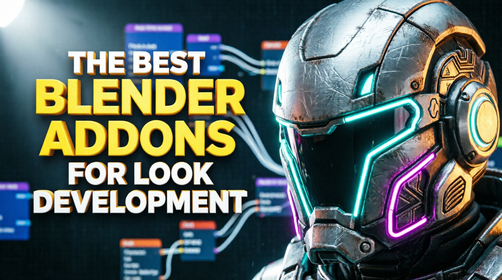 the best blender addons for look development, materials and shaders
