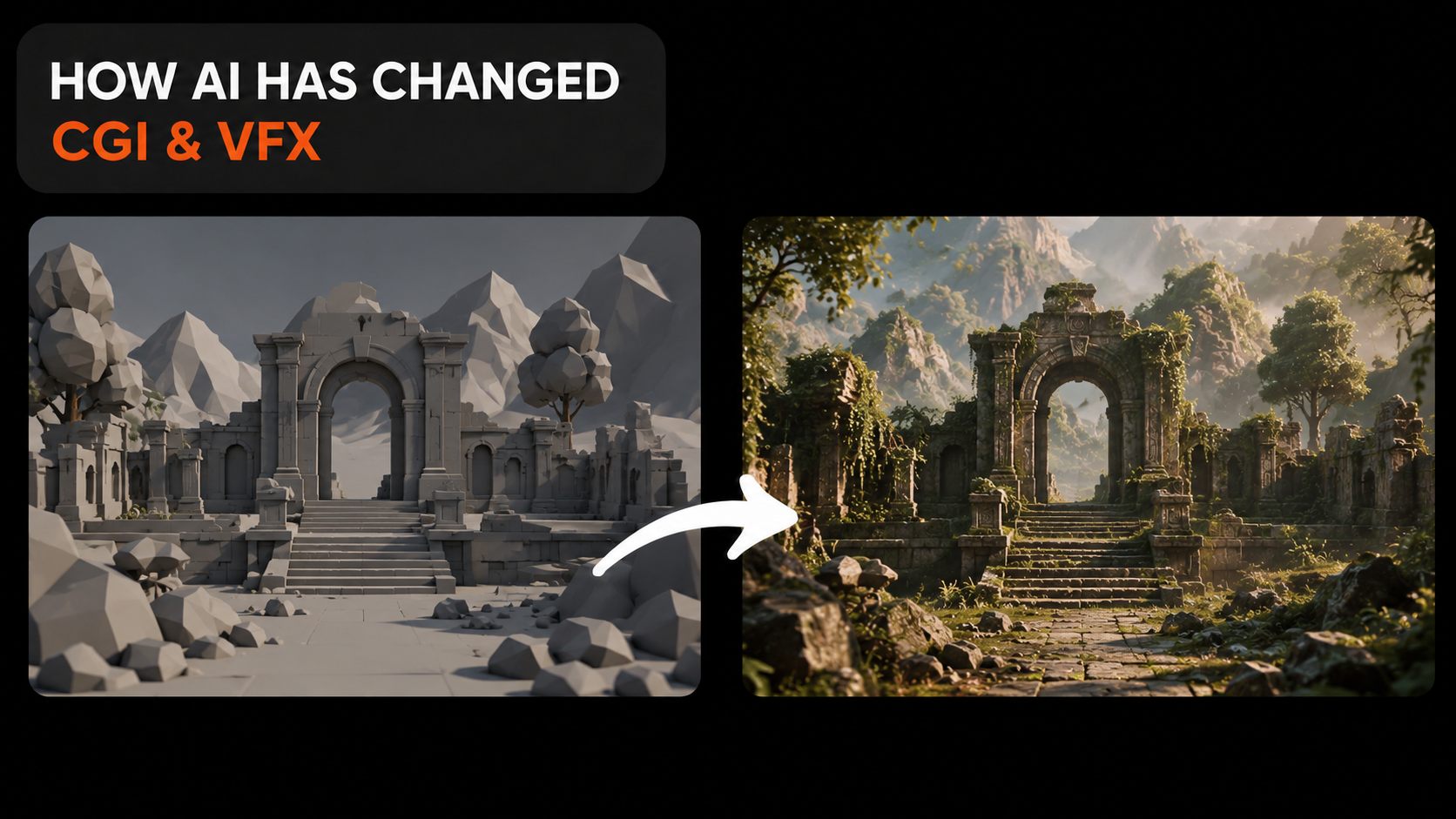 how Ai has changed the 3d industry