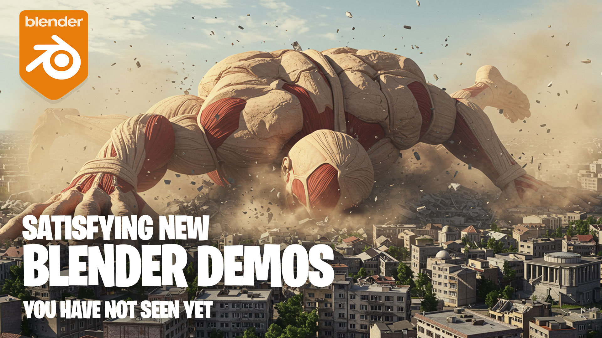 Amazing New blender Demos this week  3 sept