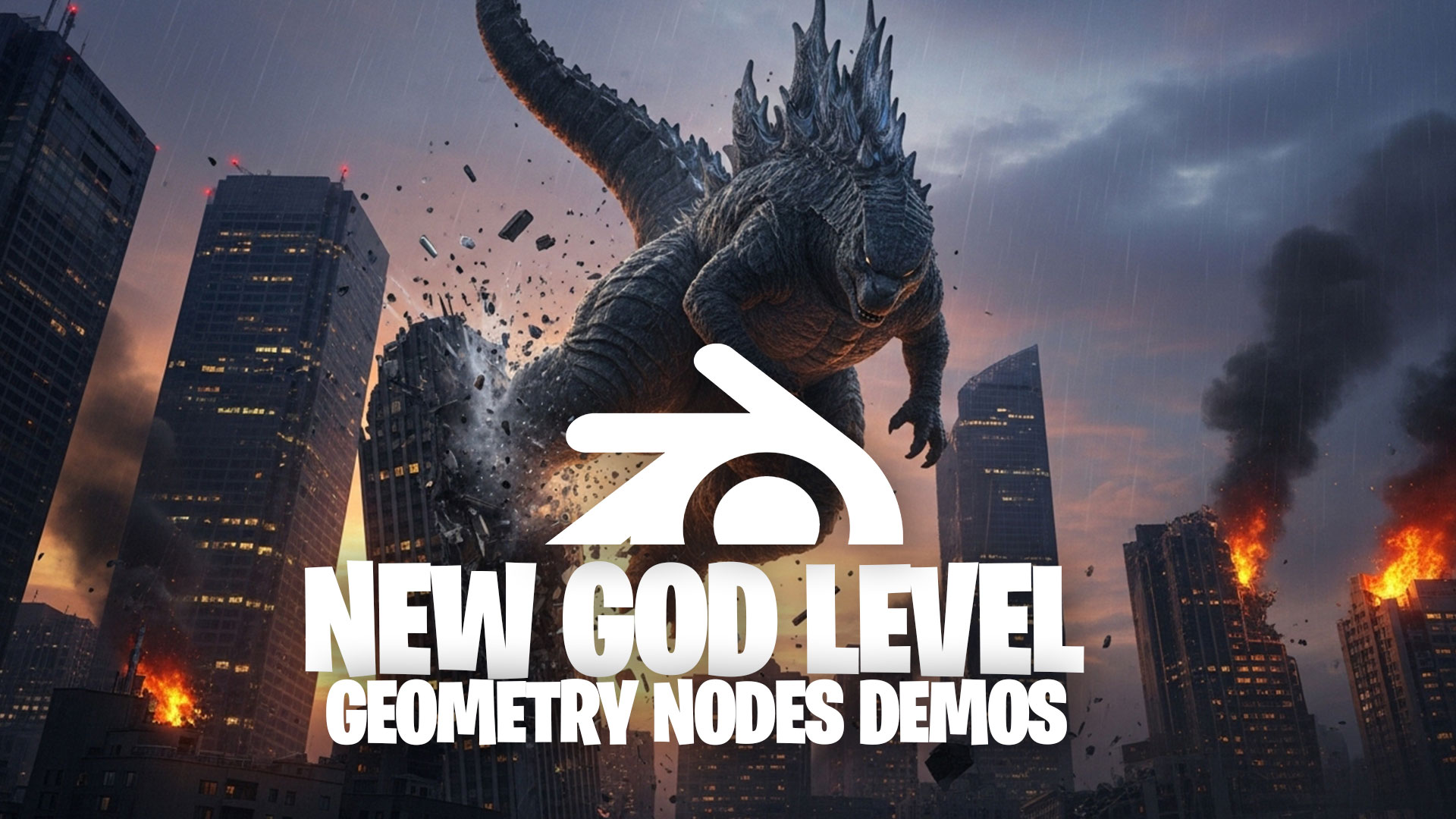 Crazy New Geometry Nodes demos #4