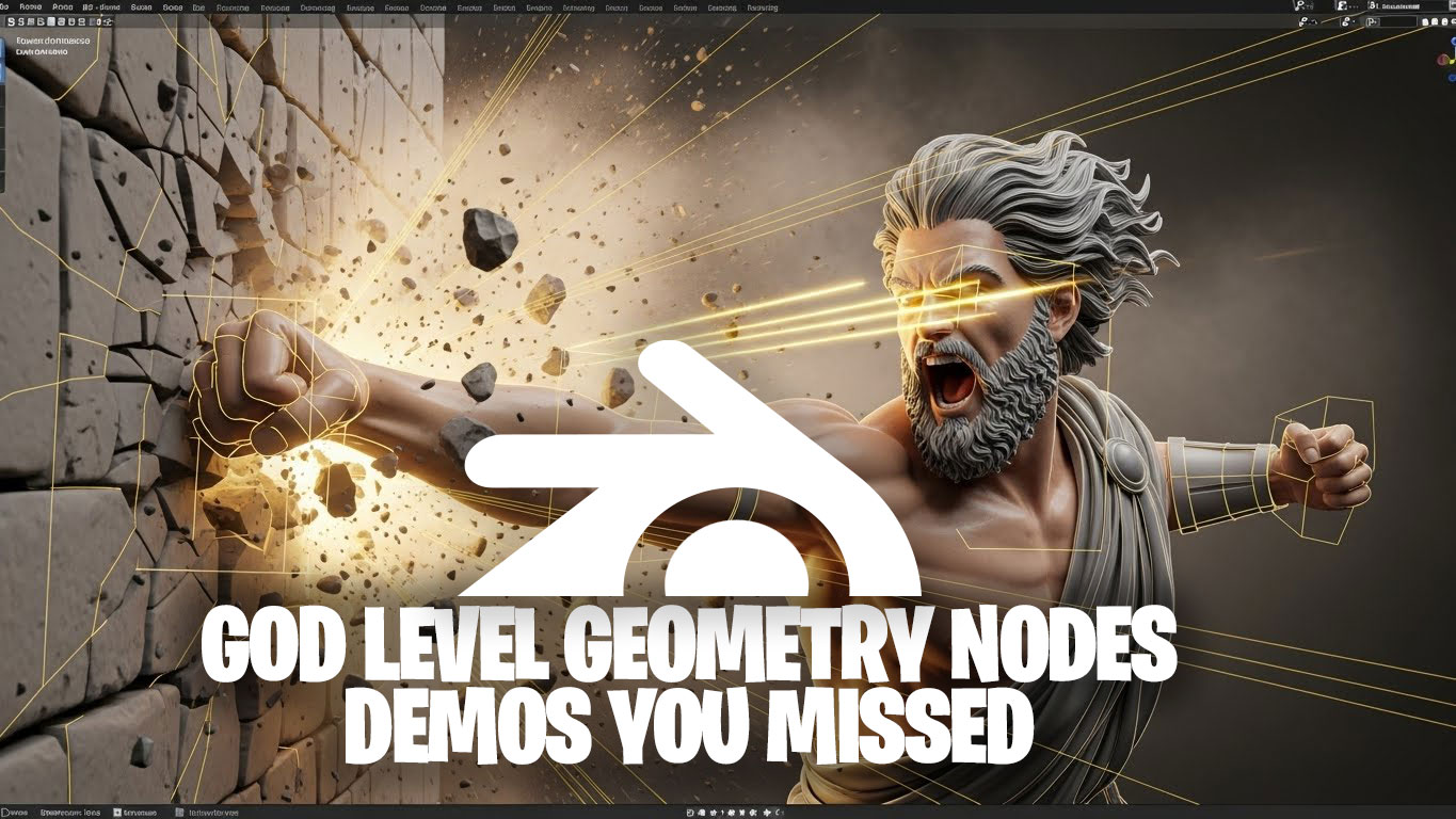 God level geometry nodes demos you missed
